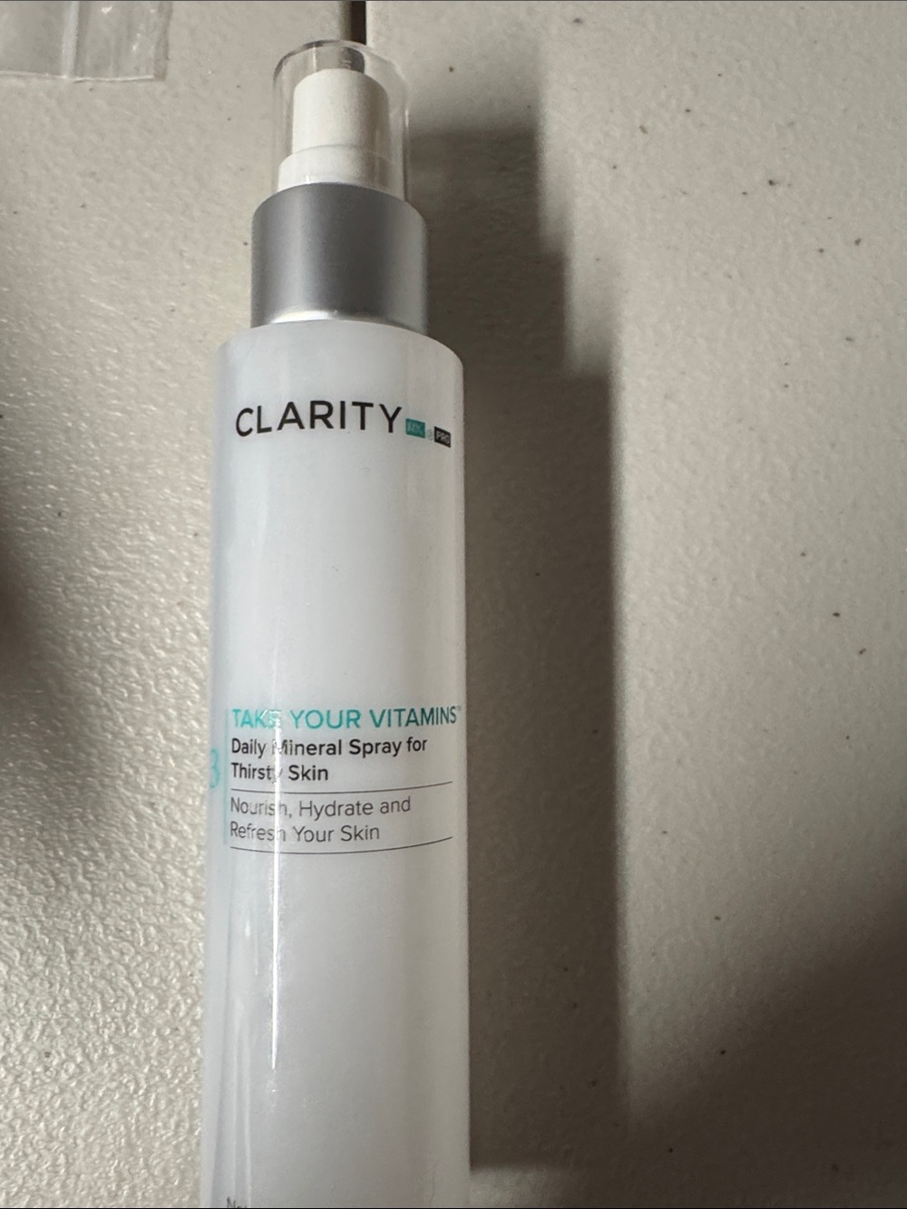 Clarity Take Your Vitamins Daily Mineral Spray — White Hydrating Mist